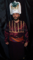 Sultan Süleyman Geleneksel Osmanlı Tarihi Kostümü