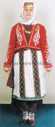 Tarihi Yöresel Bolu Kıbrıscık Folklor Kostüm ve Kıyafetleri