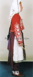 Tarihi Yöresel Bolu Kıbrıscık Folklor Kostüm ve Kıyafetleri